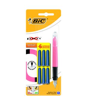 BIC-Mixed Fountain Pen-BIC X Pen Standard-BIC EasyClic Xpen Shor