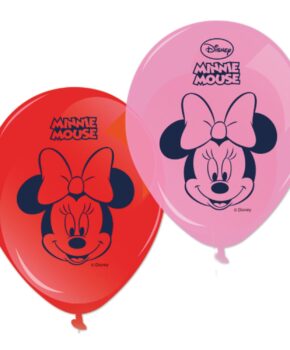 minnie-mouse-cafe-set-8-baloane-imprimate